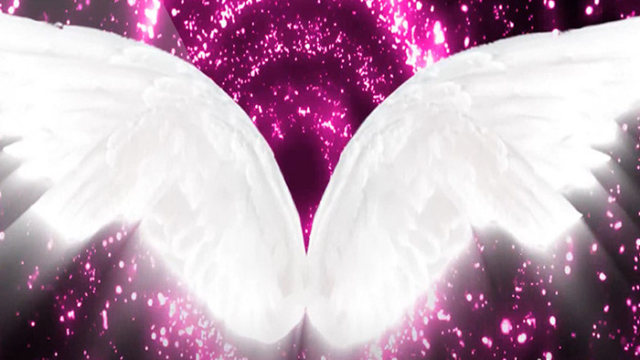 舞动粒子天使翅膀LED背景视频