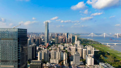 武汉汉口城市高楼