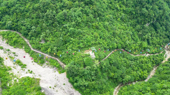 宜昌三峡猴溪索道观光湖北