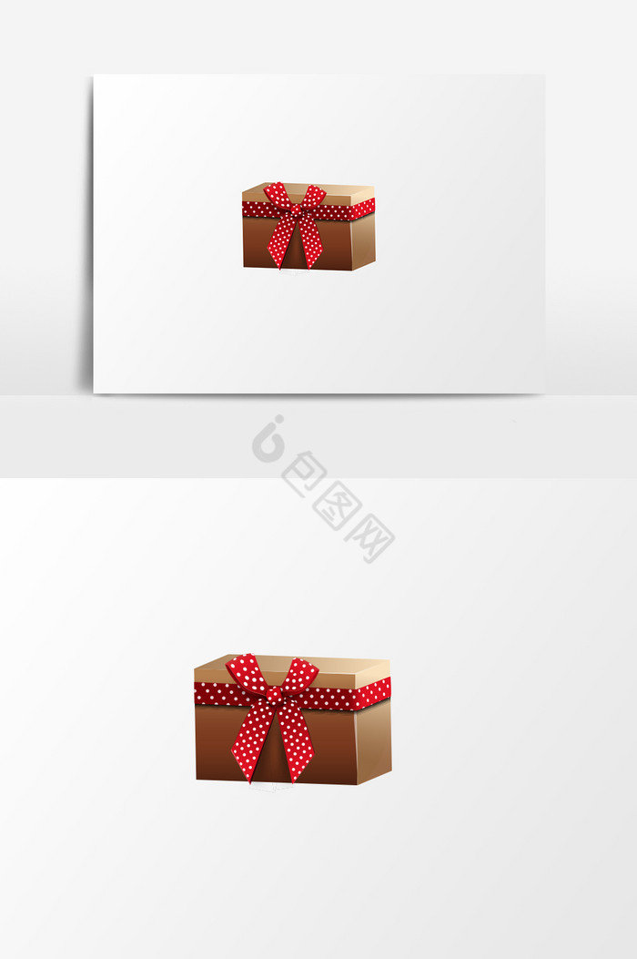 质感丝带包装礼盒方形女神节礼物图片