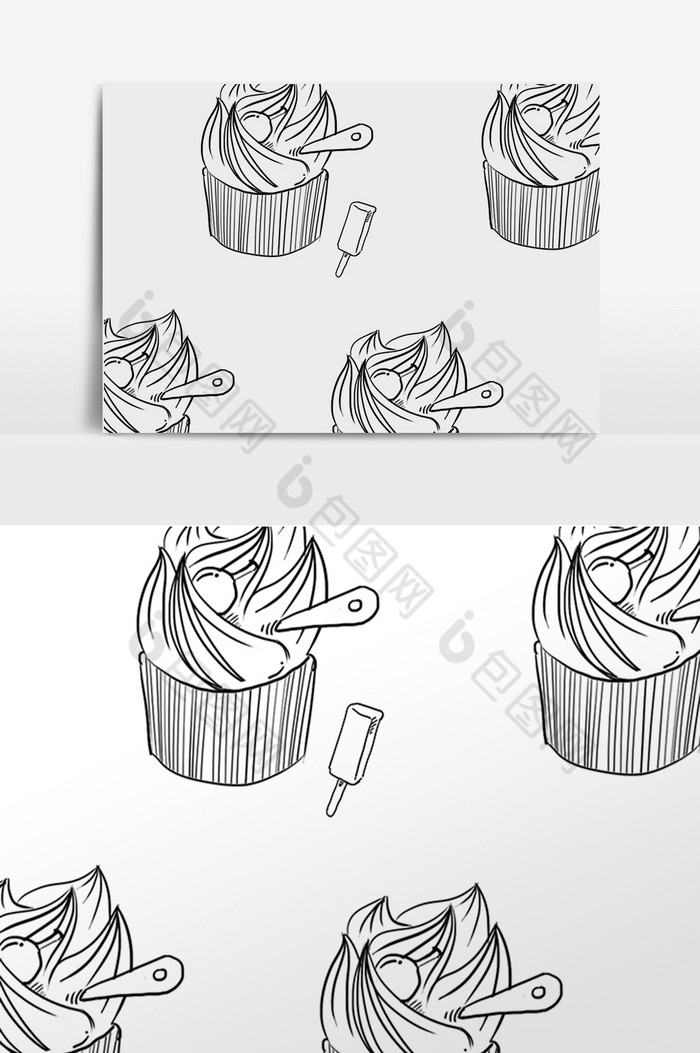 底纹插画图片图片