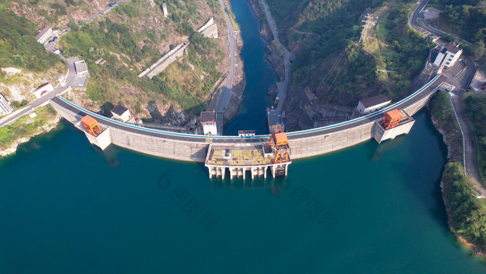 湖南郴州东江湖景区航拍