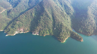 湖南郴州东江湖景区航拍