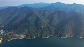 湖南郴州东江湖景区航拍