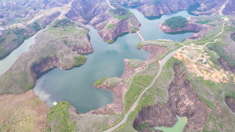 湖南郴州高倚岭风景区<strong>丹霞地貌</strong>航拍