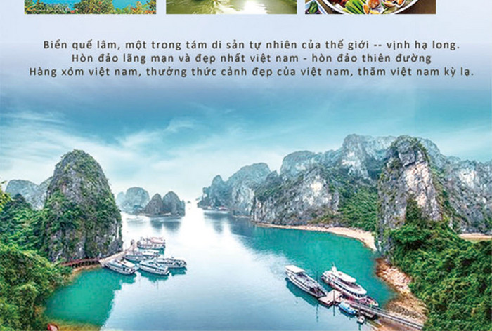 Poster du lịch vịnh hạ long, việt nam