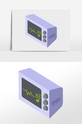 手绘医学医疗仪器插画