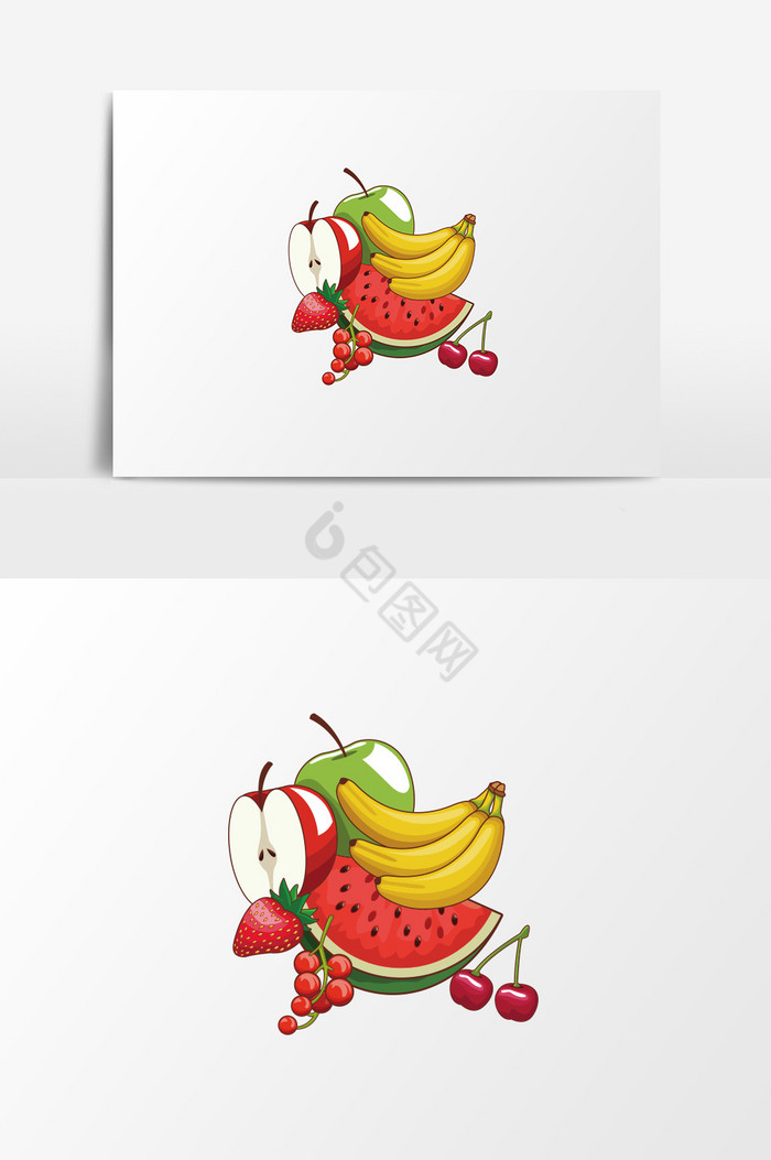 水果西瓜香蕉图片