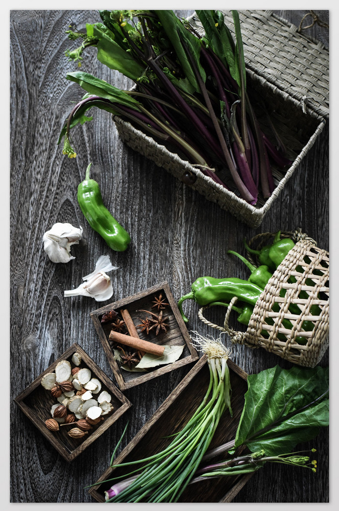 绿色蔬菜食物高清摄影图片