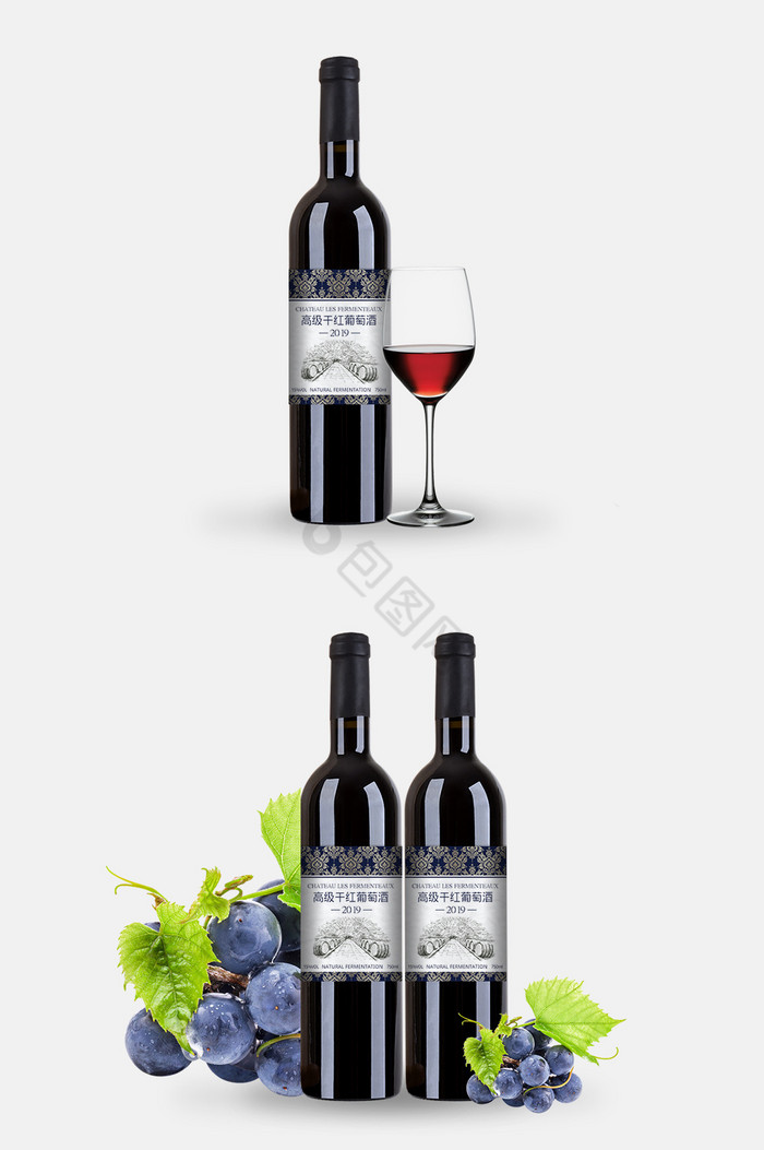红酒葡萄酒包装图片