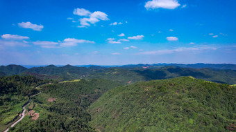 祖国大好河山<strong>青山绿水</strong>河流<strong>航拍</strong>