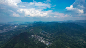 祖国壮丽河山青山绿水航拍