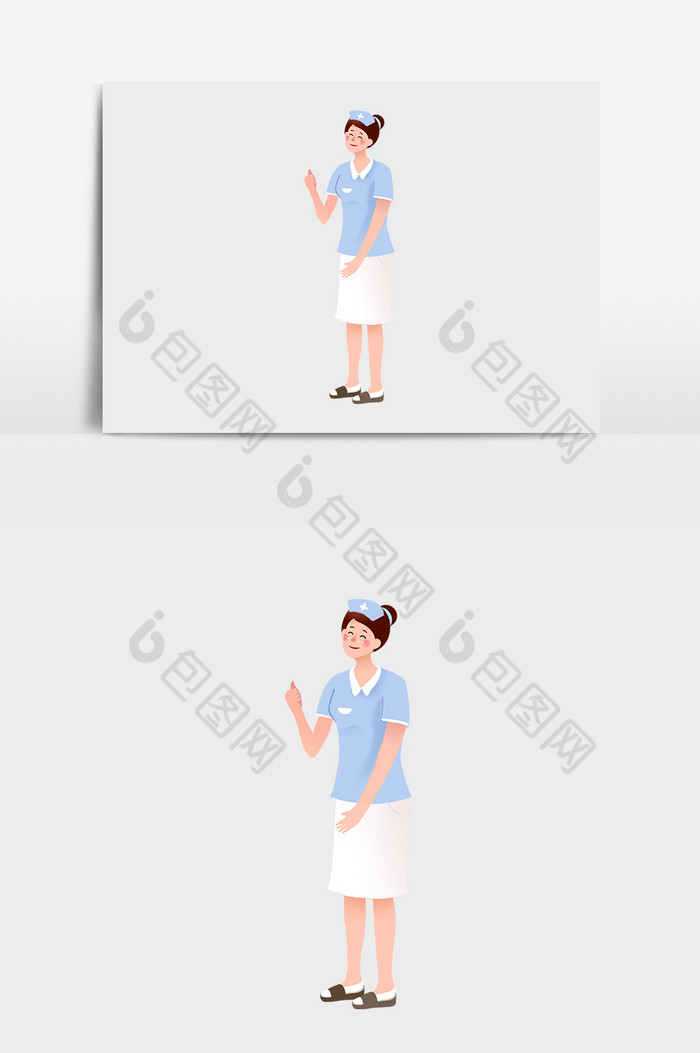 医院护士插画图片图片