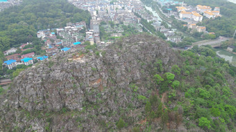 广西桂林七星景区4A景区航拍