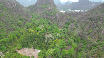 广西<strong>桂林</strong>西山4A景区航拍