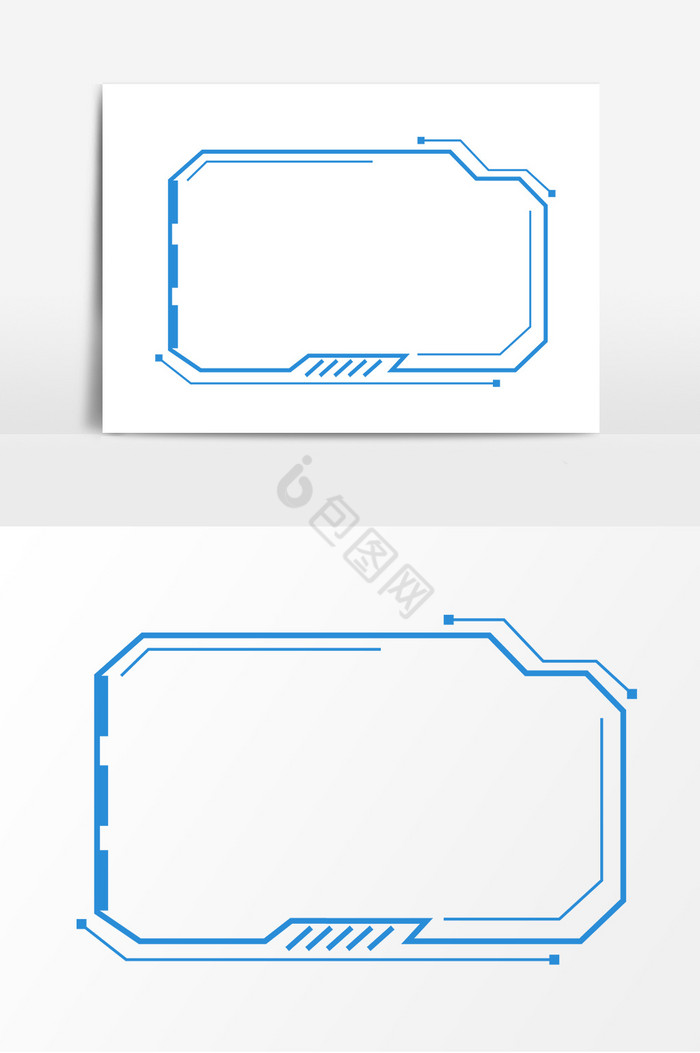 科技边框图片