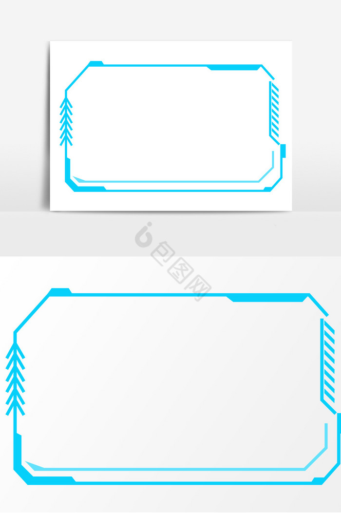 科技边框图片