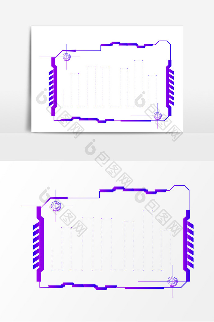 智能科技对话框元素