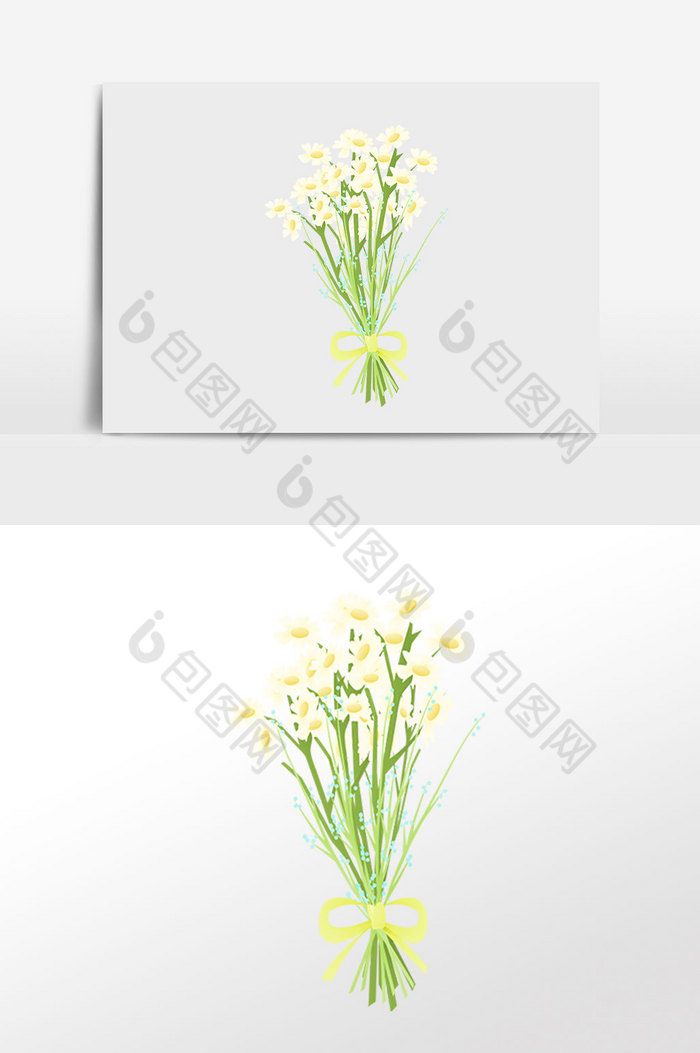 植物漂亮花束插画图片图片