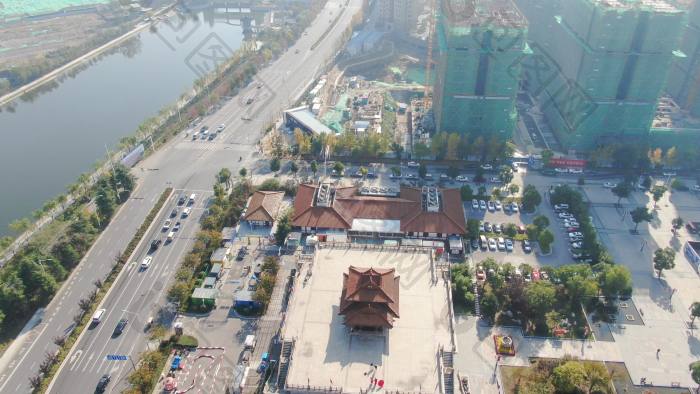 航拍江苏徐州淮海文博园图片-包图网企业站
