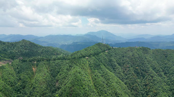 航拍江西吉安<strong>井冈山</strong>黄洋界景区