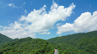 航拍江西<strong>井冈山</strong>景区大山森林