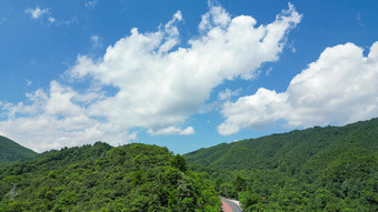 航拍江西<strong>井冈山</strong>景区大山森林