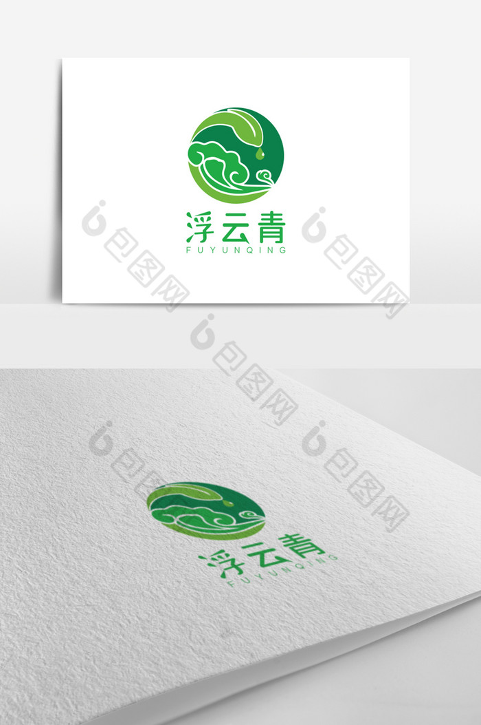 健康原生态茶叶logo标志图片图片