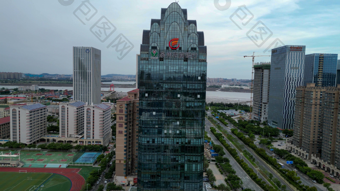 航拍泉州东海香槟大厦图片-包图网企业站