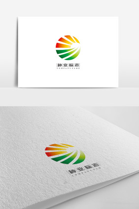 创意简约种业公司标志logo设计