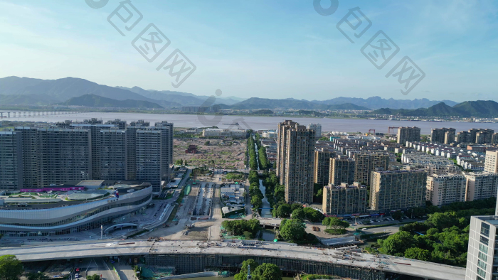 航拍台州椒江宝龙城图片-包图网企业站