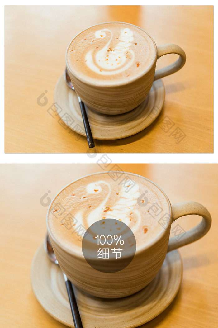 高清热咖啡下午茶摄影图片