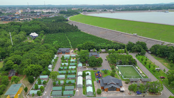 旅游景区湖北荆州洈水景区汽车露营地