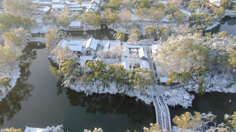 旅游景区山东济南大明湖