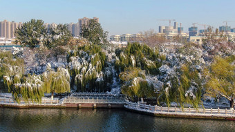 旅游景区山东<strong>济南大明湖</strong>