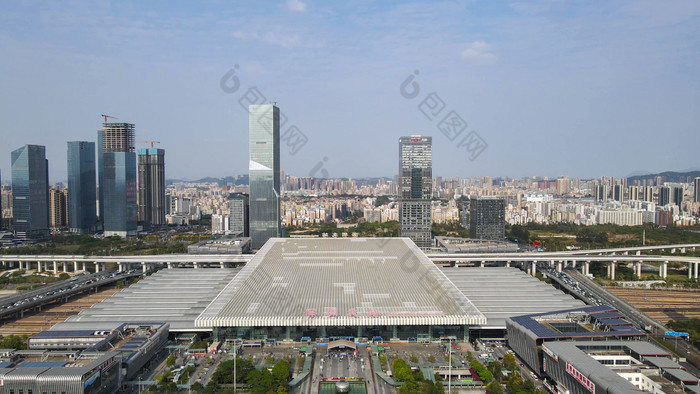 广东深圳北站深圳高铁站图片-包图网企业站