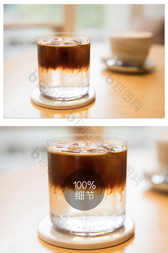 高清冰咖啡餐饮摄影图片图片