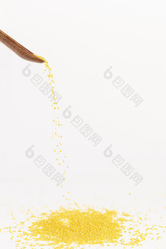 小黄米粗粮海报
