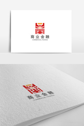 大气时尚高端商业金融logo设计模板