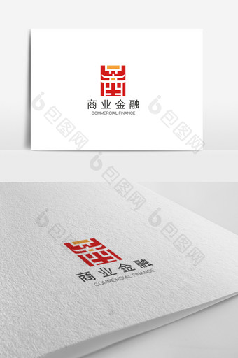 大气时尚高端商业金融logo设计模板图片