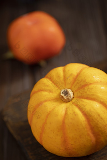 秋季食材南瓜海报