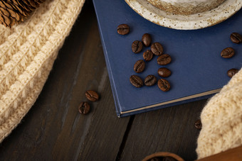 咖啡豆创意温暖<strong>文艺</strong>素材