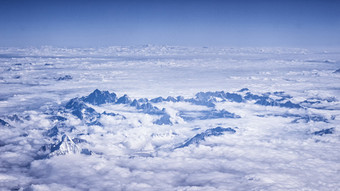 雪域之巅云端盛景