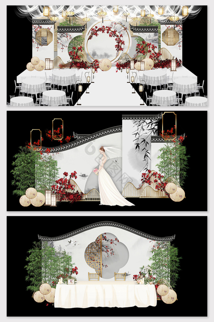 中式婚礼图片-中式婚礼素材免费下载-包图网