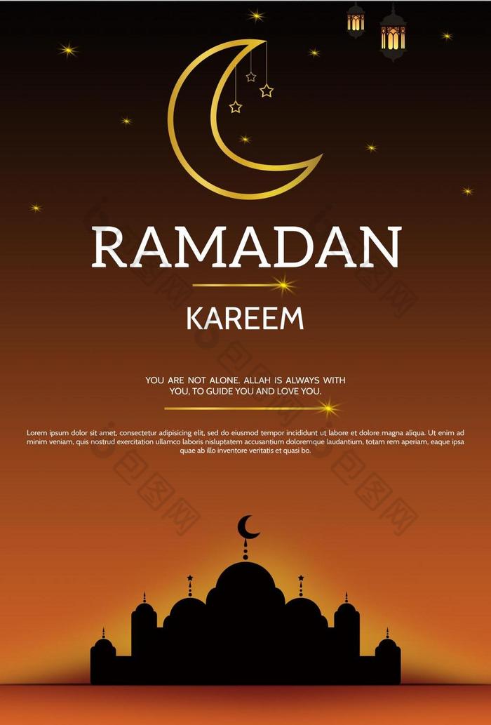 斋月图片素材免费下载,本次作品主题是广告设计,使用场景是国外海报