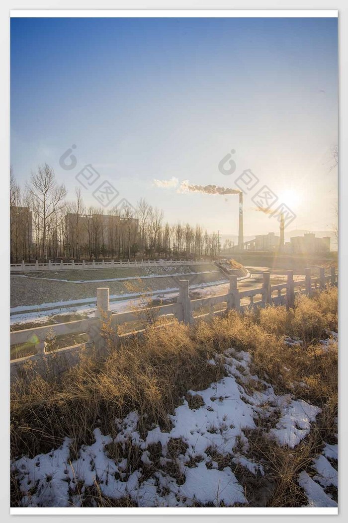 北方萧索清冷的冬日图片图片