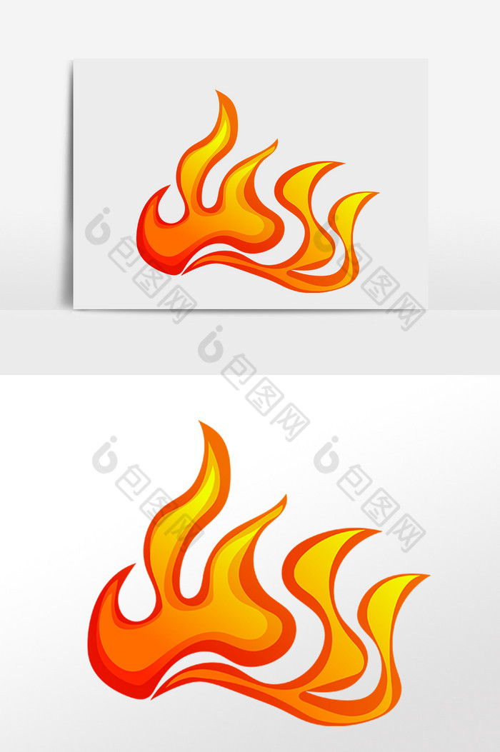 燃烧的火焰烈火插画图片图片