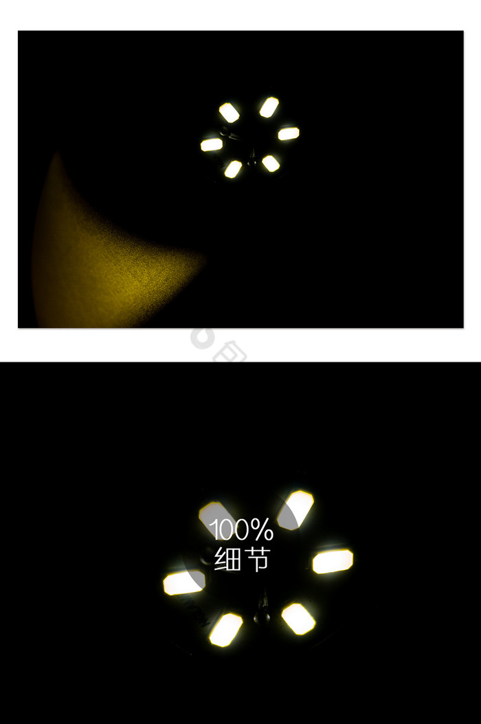 黄色暗调对称灯光规律构成设计摄影图片图片