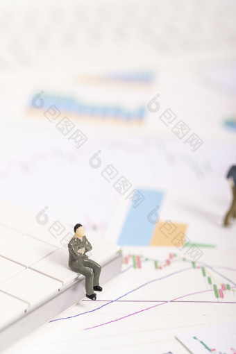 商务金融市场经济分析创意图片