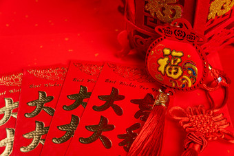 新年春节喜庆红色素材
